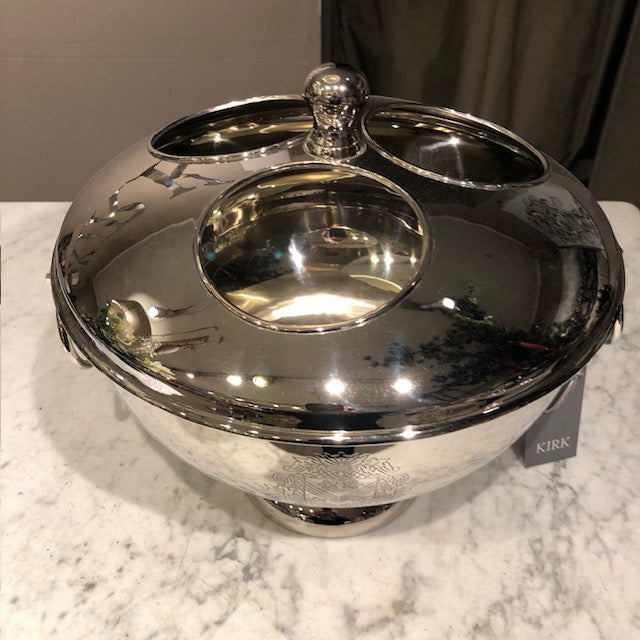 Champagne bowle med låg