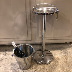 Vin/Champagnekøler med fod